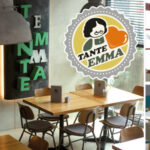 Collage Tante Emma + Alte Schule