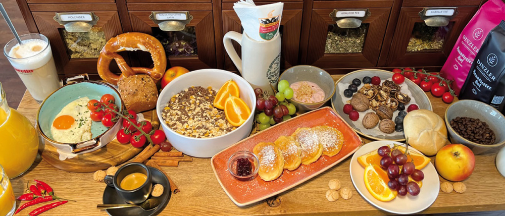 Frühstückstisch "Haunstetter Hof"