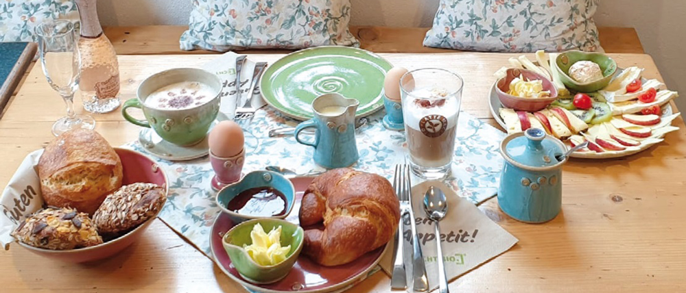 Frühstückstisch "Unser kleiner Laden"